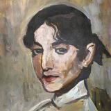 Painting "The Spanish Woman" mid-20th century