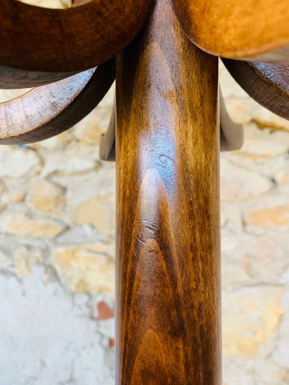 Vintage coat rack, number 198 by Baumann circa 60's