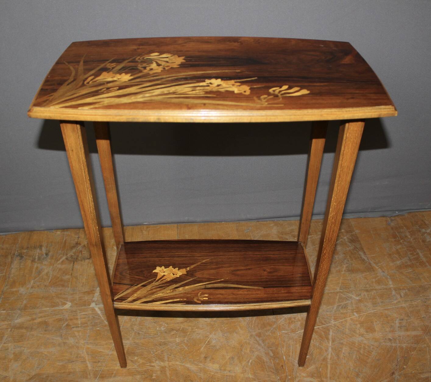 Art Nouveau side table by Emile Gallé