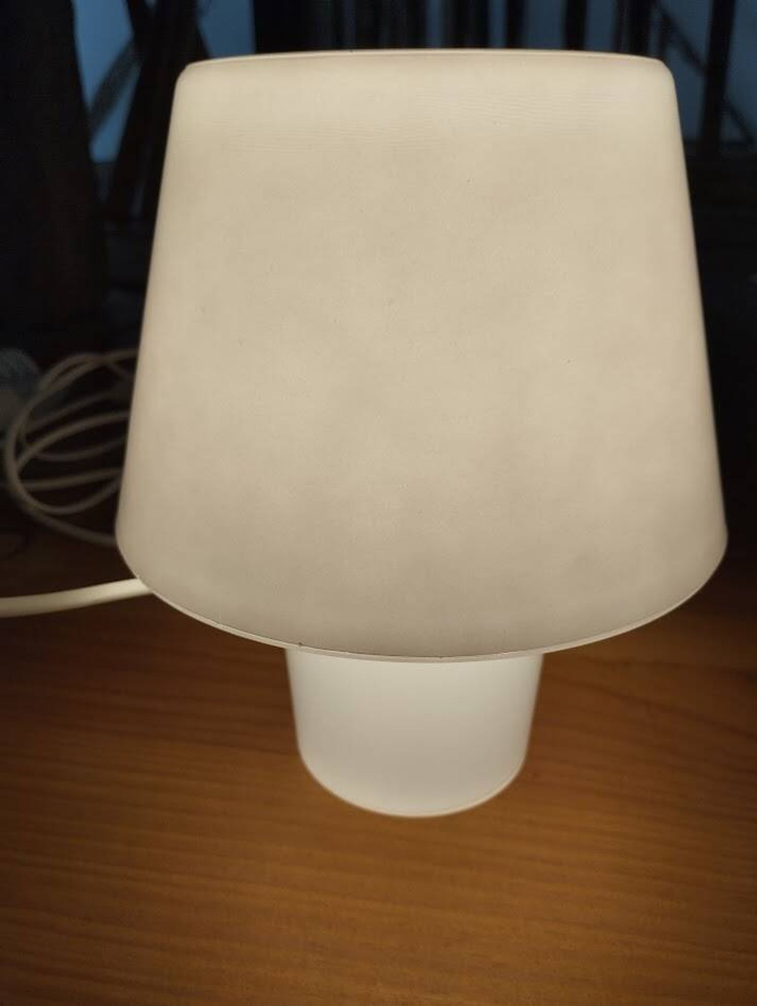 Lampe ikea gavik – blanche – design scandinave