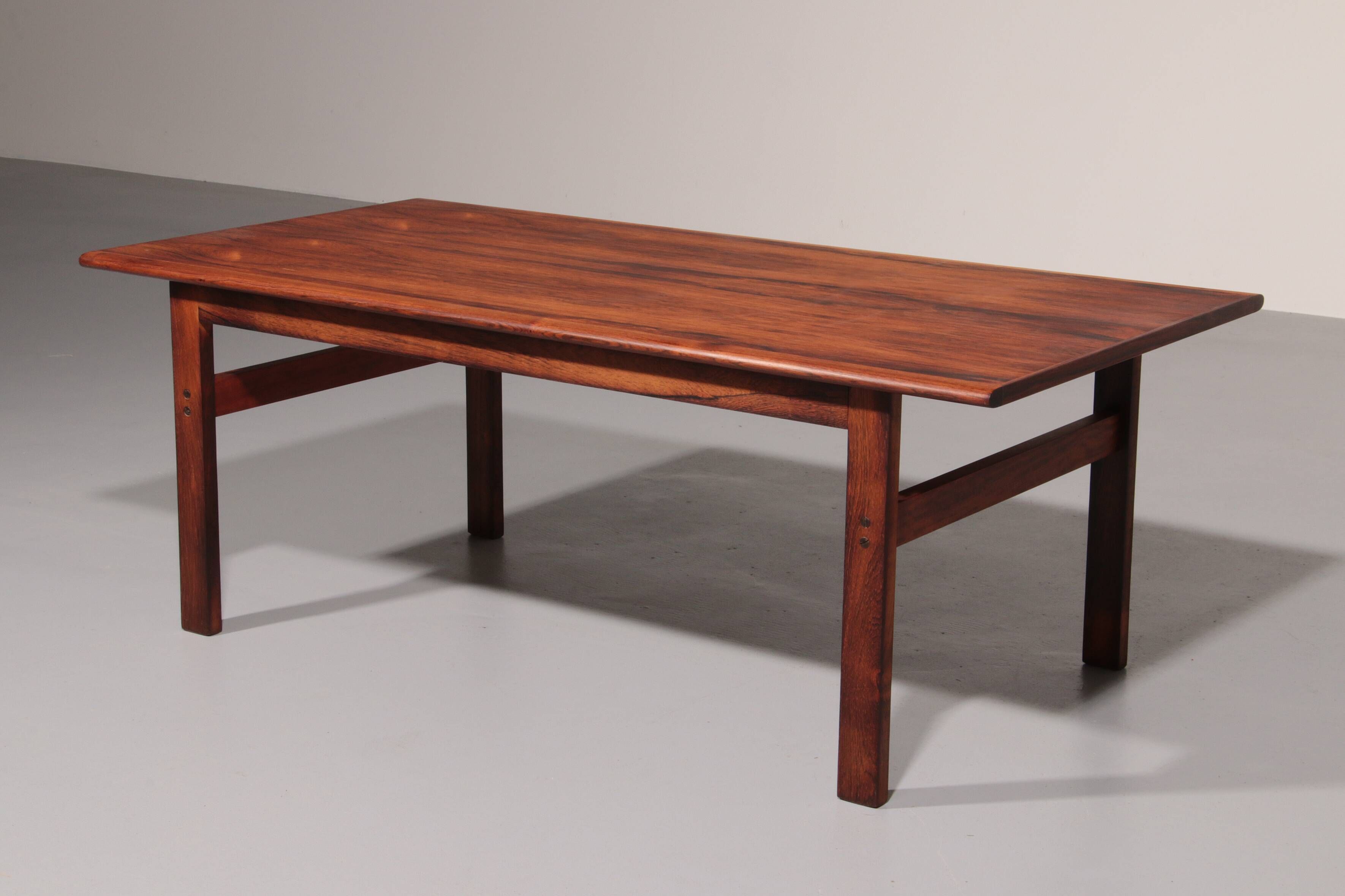 Capella Coffee Table in wood by Illum Wikkelsø for Niels Eilersen, 1960s