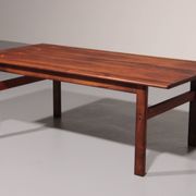 Capella Coffee Table in wood by Illum Wikkelsø for Niels Eilersen, 1960s