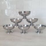 6 Remy Letang 18/10 stainless steel bowls
