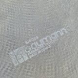 Pair of Baumann armchairs, signed, vintage Fan model