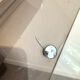 Side table - smoked Plexiglas bedside table Michel Dumas