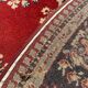 Round oriental rug