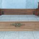 Empire style mahogany bed