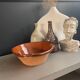 Large glazed terracotta kitchen bowl - 1110