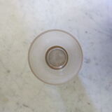 Vase in granite and gilded glass.
