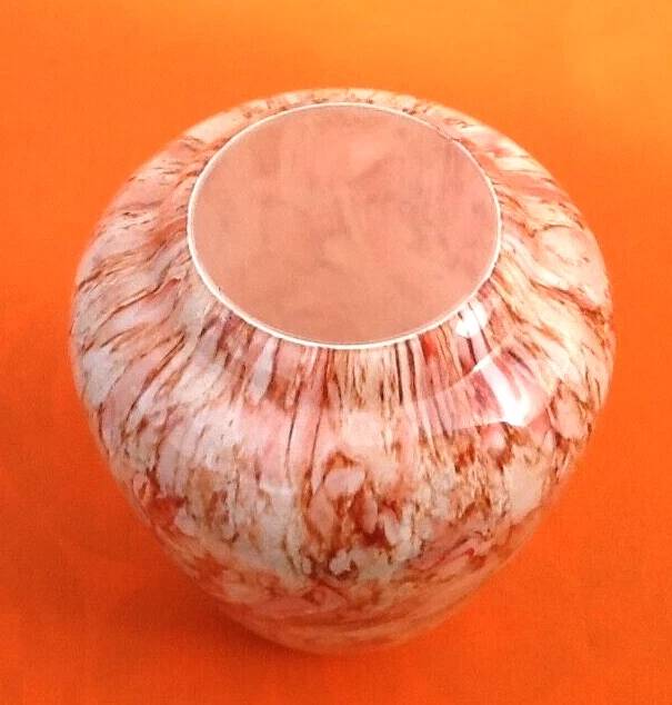 Vase (large model) Murano style marbled glass