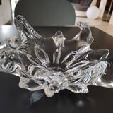 Empty unsigned Daum crystal pocket