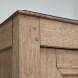 Small antique buffet from the end of the 19th century restored in solid oak