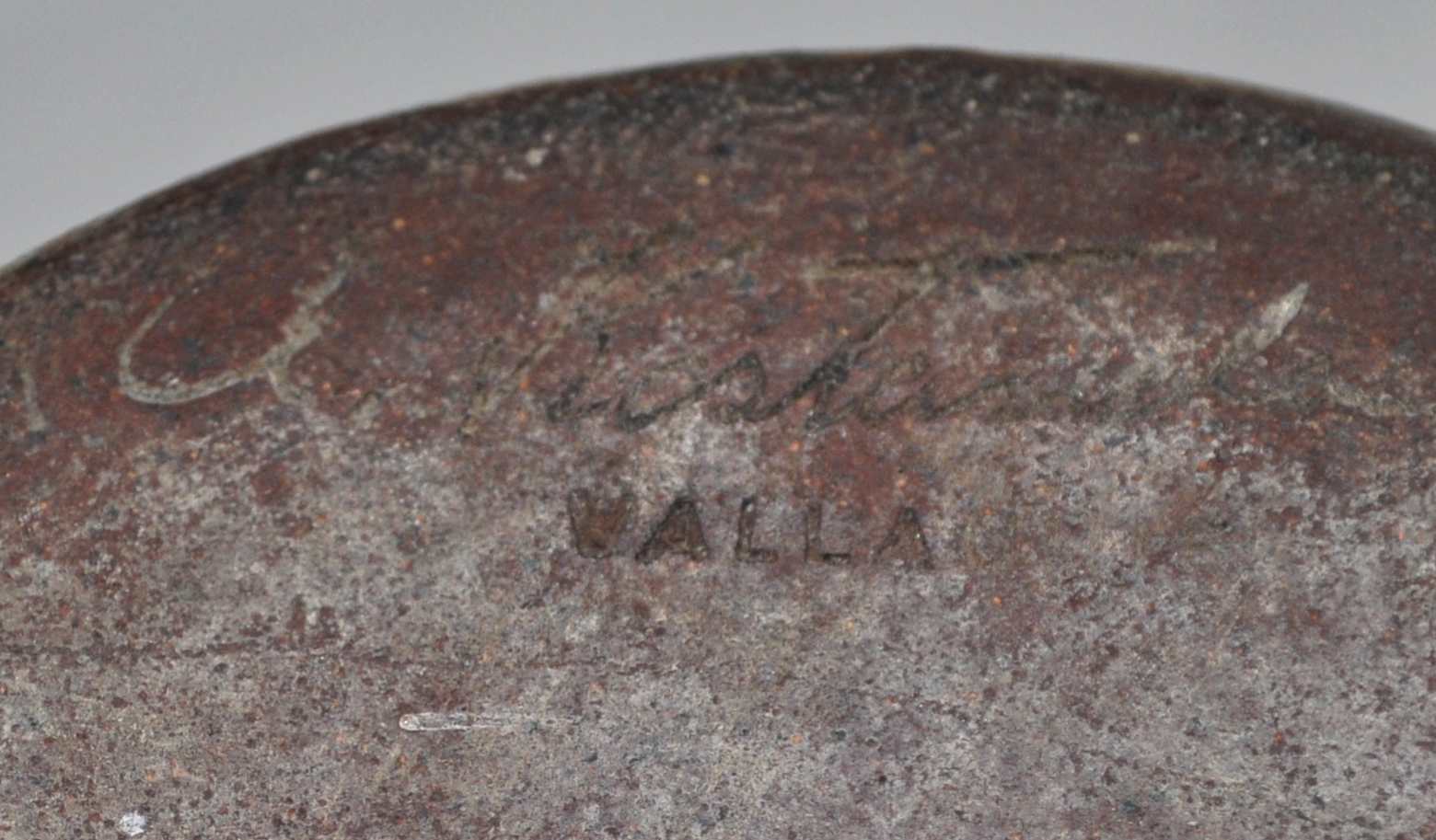 Pitcher signed Vallauris creator acknowledged Alexandre Kostanda