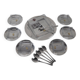 Dessert set, Italian design, 1970s, manufacturer: GOTTINGHEN