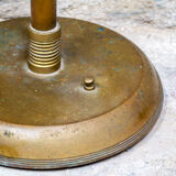 Floor lamp in brass and lacquered aluminum Italia Anni '50