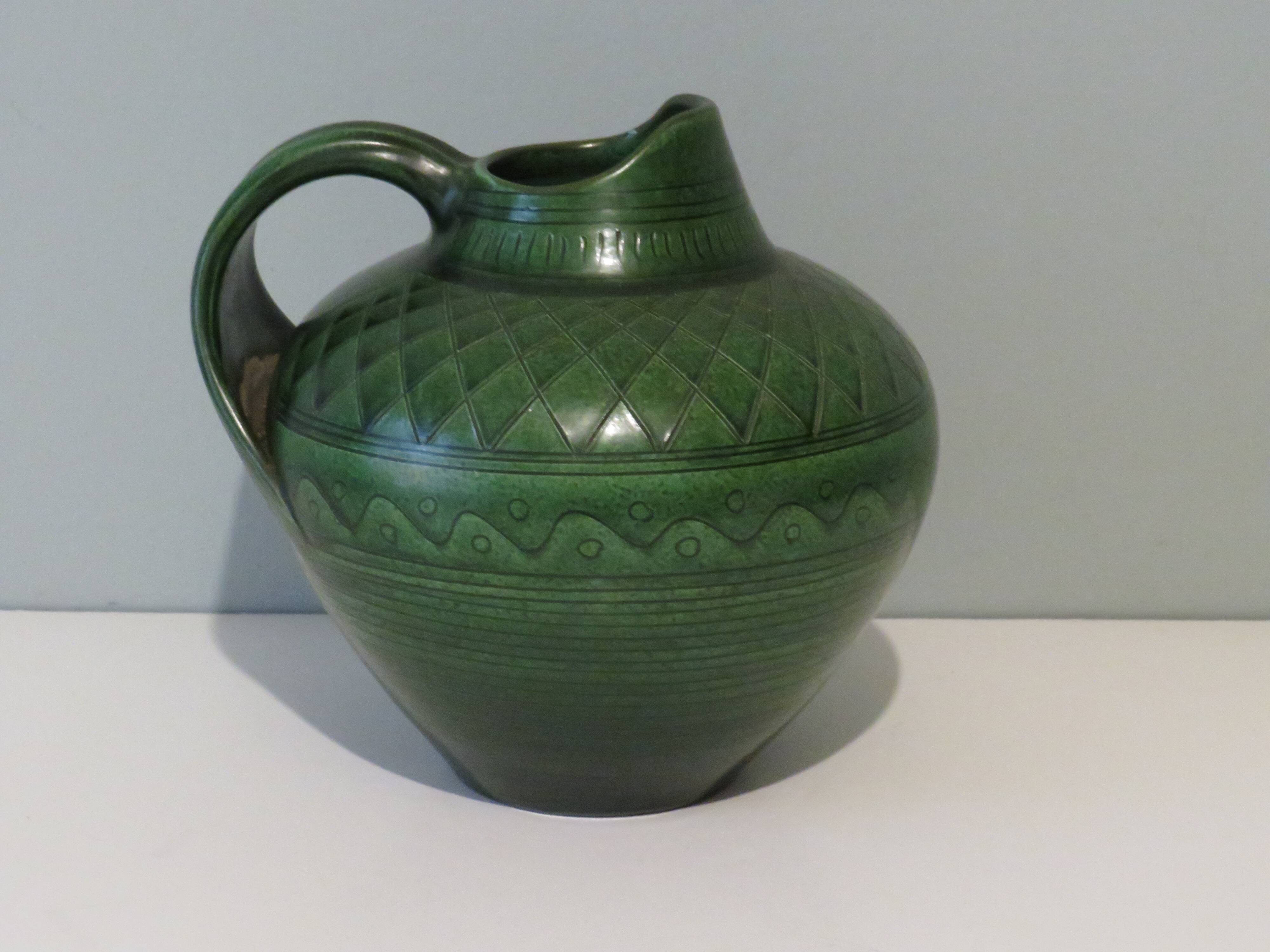 Pitcher, Rothenbury ceramic, 1960