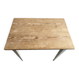 Old patinated wooden table