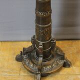 Presentation column with a carved Sphinx decoration from around 1900.