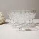 Set de 10 verre à pied vin blanc cristal d'arques Pompadour