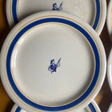 Gien - set of 6 plates