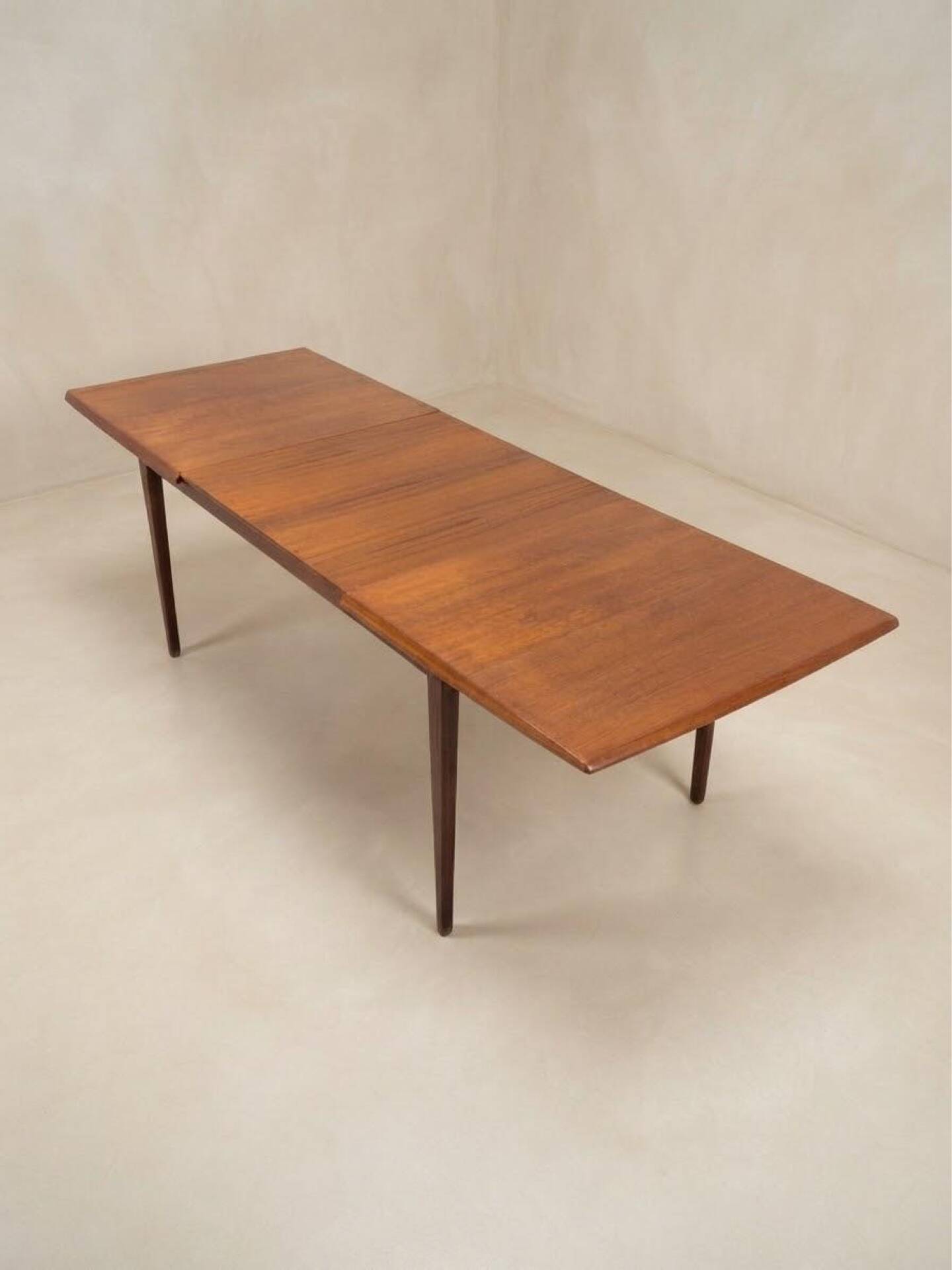 Vintage Danish teak dining table