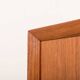 Poul Cadovius teak wall unit with expository shelf for Cado, Denmark 1960s