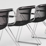 Penelope chairs attributed to Charles Pollock, 1980s