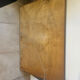 Framed mirror with a gilded wooden frame — 82 x 61 cm