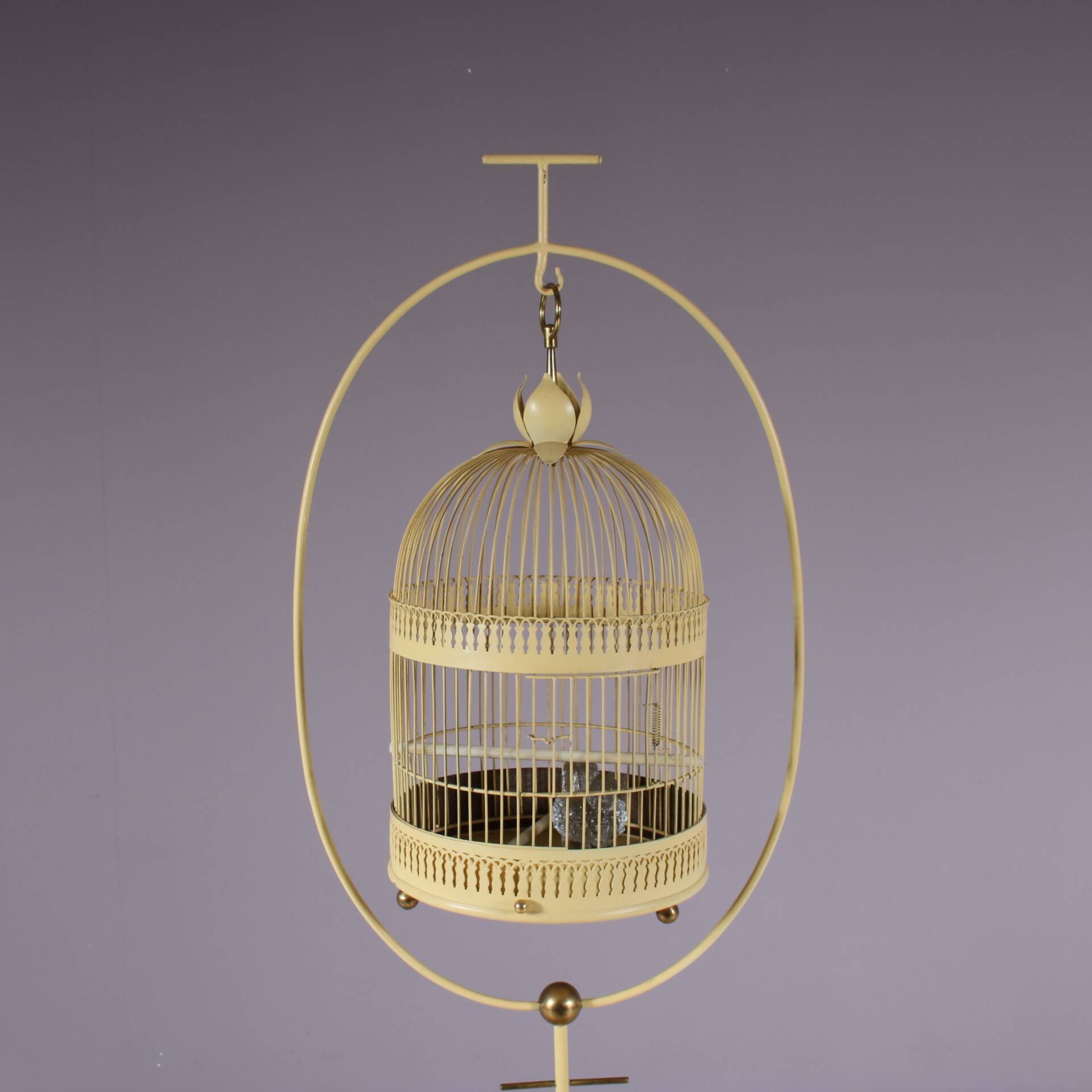 Cage à oiseaux, France années 1950