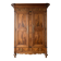 Large antique wooden wardrobe with drawer.
