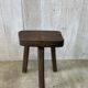 Tabouret de ferme tripode