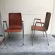 Chairs with multi-fold wooden armrest