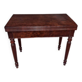 Louis Philippe mahogany game table