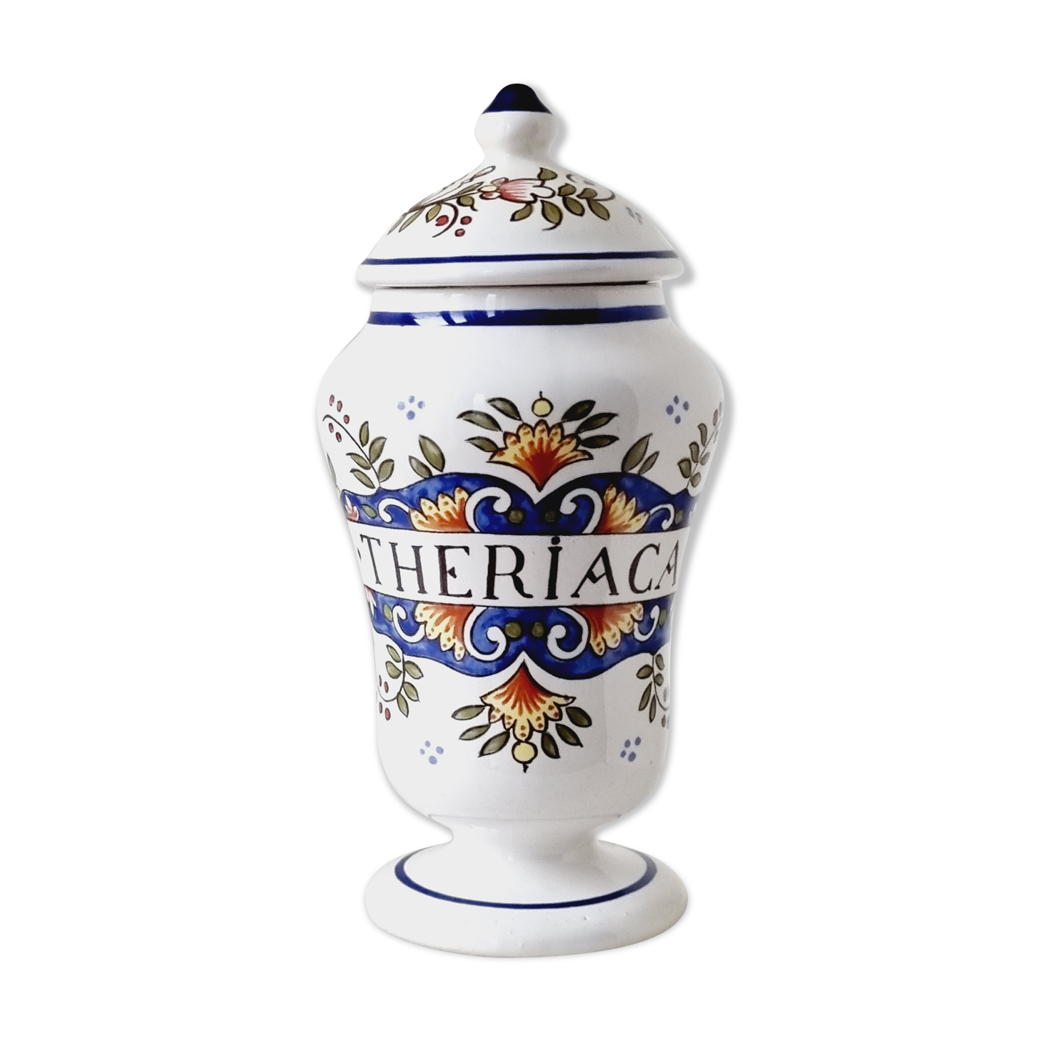 Ceramic apothecary pot Saint Clement
