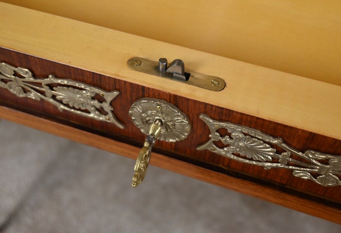 Console en placage d’acajou, style Empire – 1re partie XXe