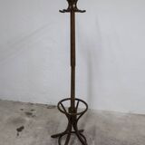 Baumann parrot coat rack 1970 dark oak