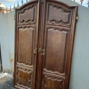 paire de porte d armoire  ancienne en chene