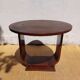 round pedestal table, Art Deco