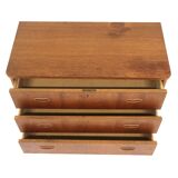 Scandinavian teak chest of drawers, Sweden, 1960