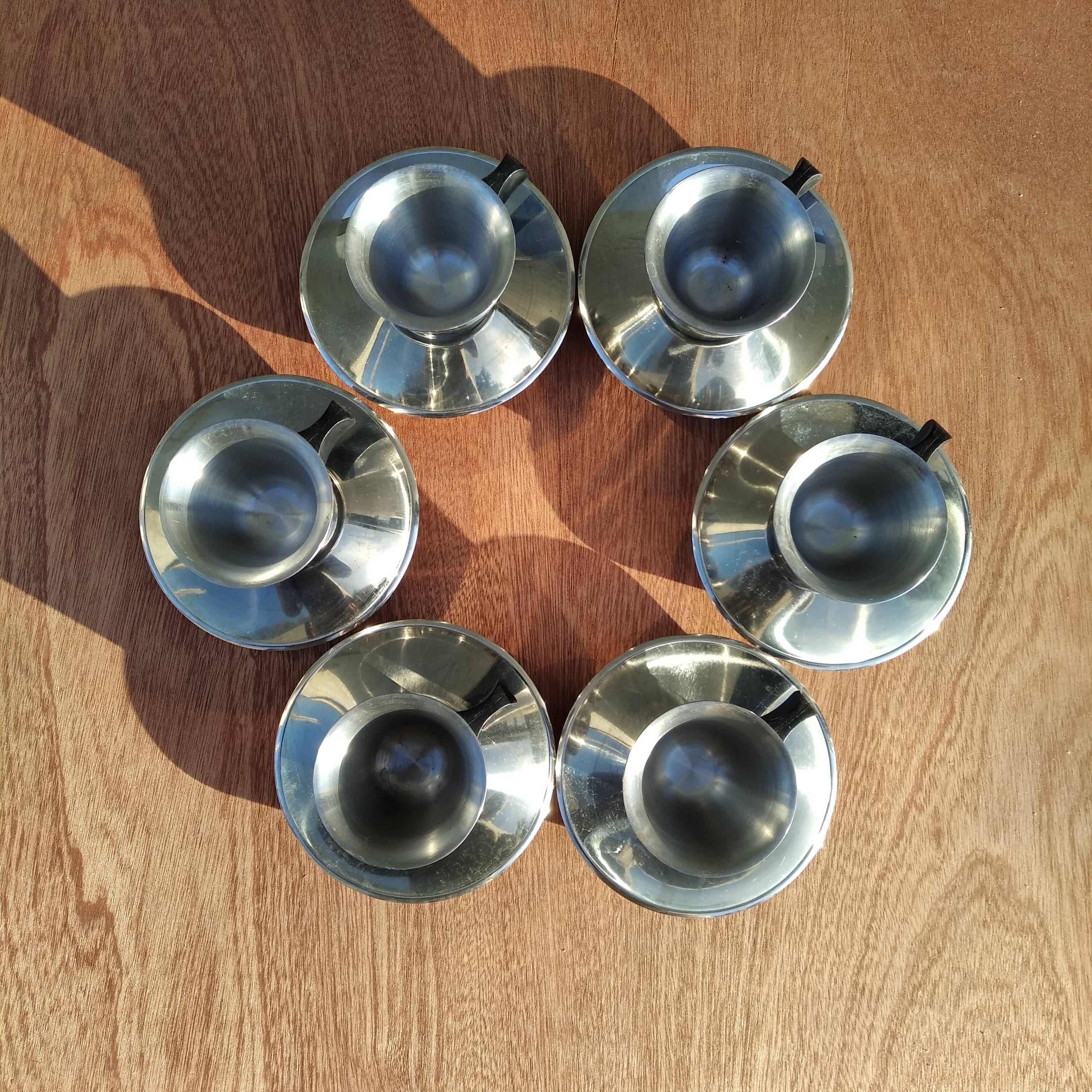 Ensemble à café métal