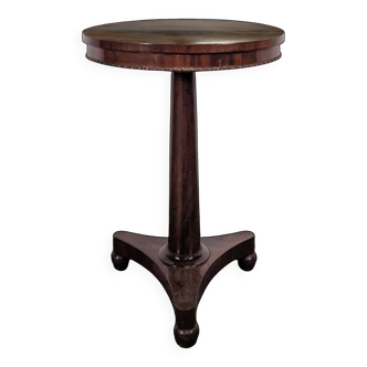 Tripod gueridon in mahogany in Empire style