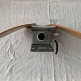 Pair of wooden sconces Lucid 1980