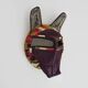 Folk art Handwoven decorative mask from Panama, Nemboro