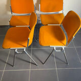 Chairs model dsc 106 design Giancarlo Piretti for Castelli