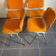 Chairs model dsc 106 design Giancarlo Piretti for Castelli