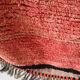 Moroccan carpet boujaad, black and faded pink