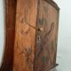 Antique wall cabinet folk art