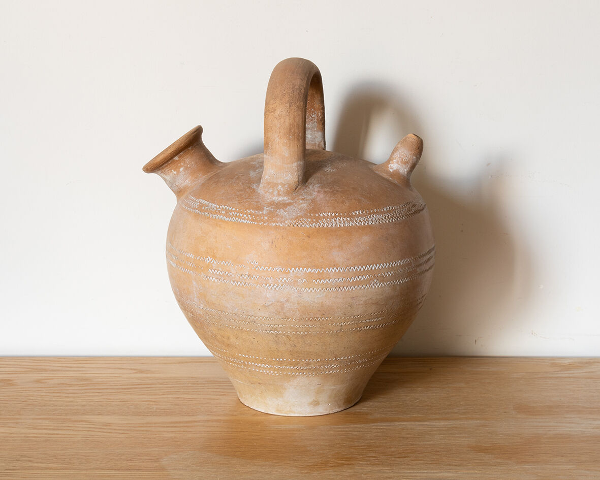 Terracotta jug