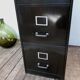 Industrial furniture metal drawers YAC 1950 vintage