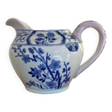 Pot à lait Damas Sarreguemines